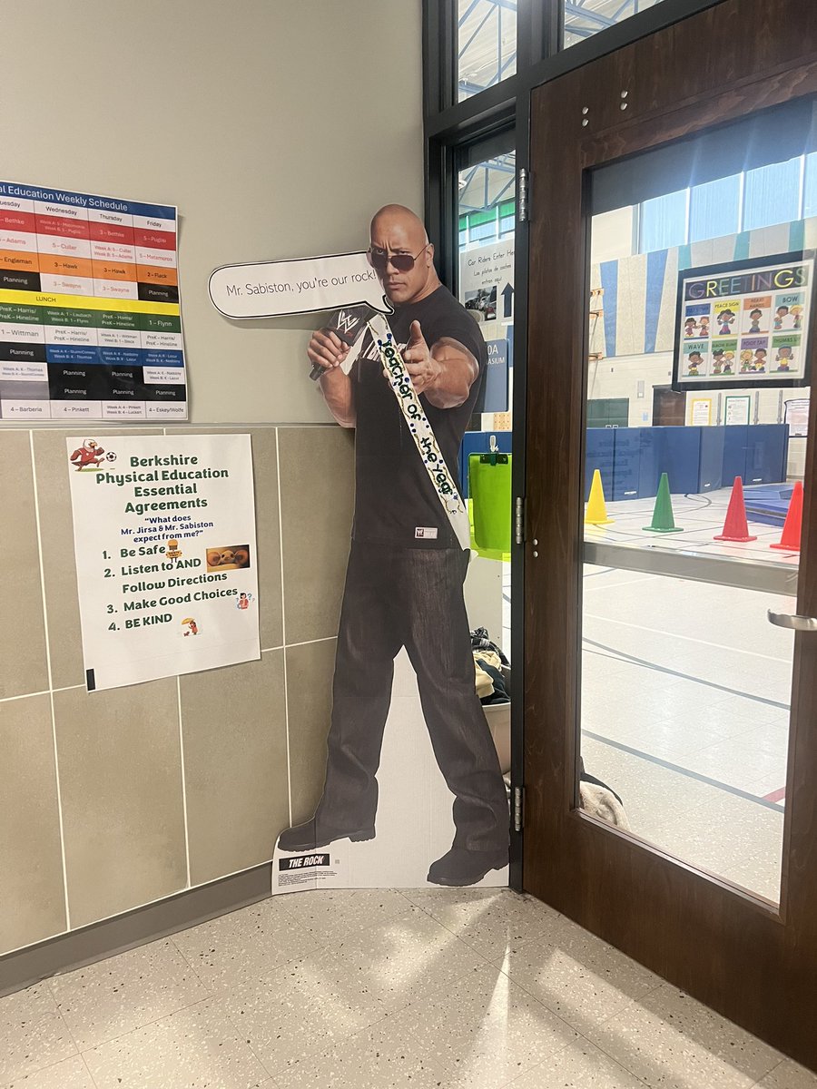 Not everyday you see
The Rock