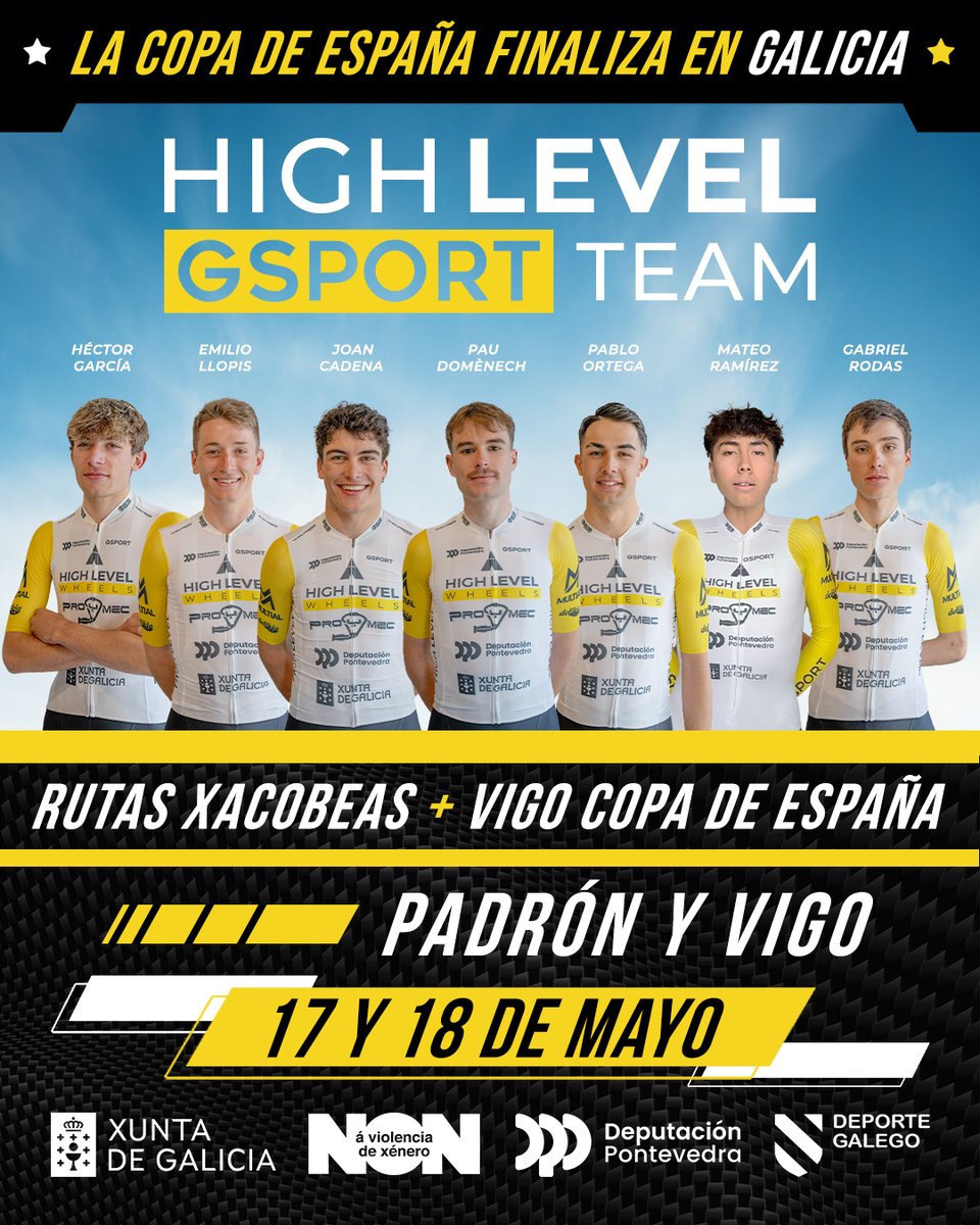 ⚔️ Rutas Xacobeas y Vigo 

📝 Las dos últimas citas de la #CopaEspañaÉliteSub23