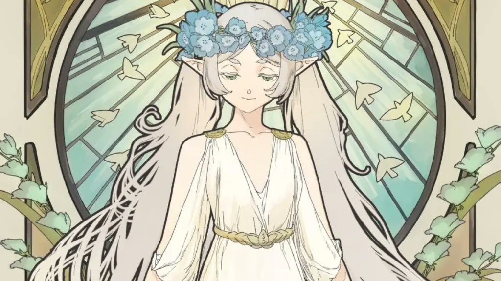 Retro_ALX's tweet image. I see Frieren is trending all hail the elf queen