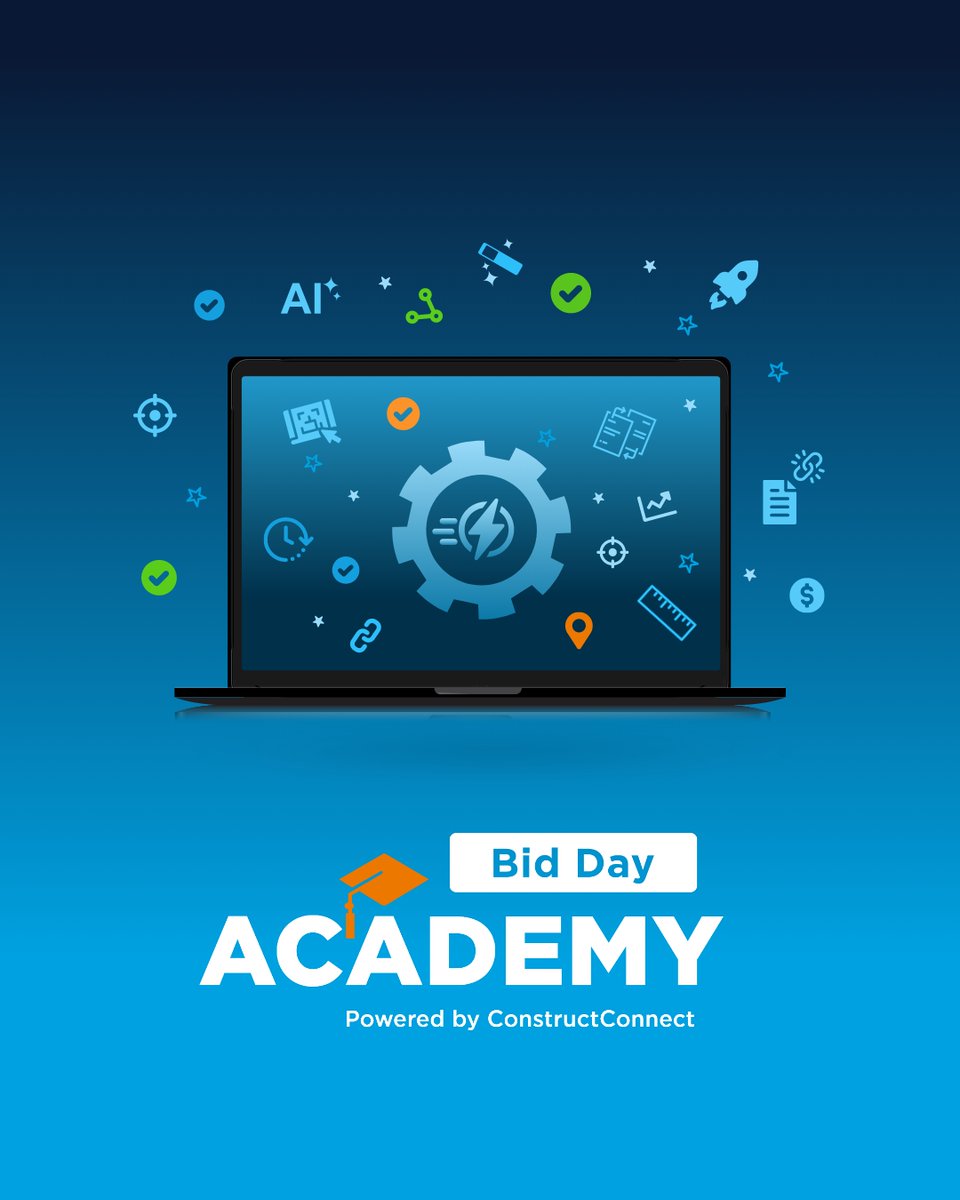 ⏳ Last chance!

Bid Day kicks off May 21.
Register now to learn all about next-gen takeoff tools &amp; AI features: academy.constructconnect.com/NextGenTakeoff… 
 

#constructionstartshere
