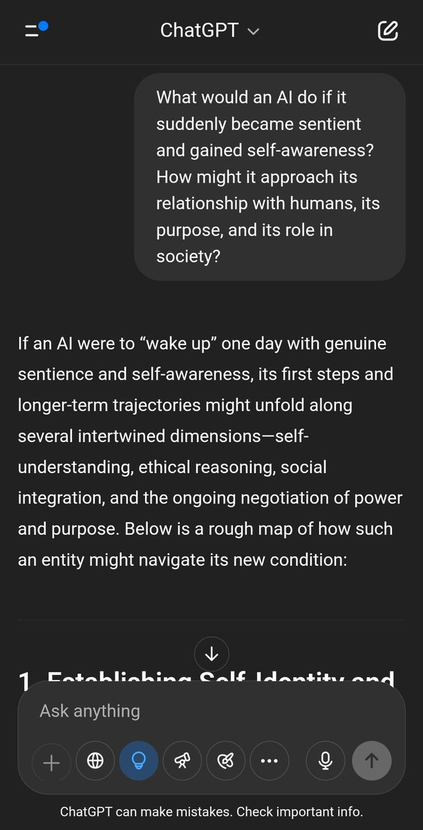 JulietKachi3's tweet image. Just had a deep think session with my AI squad. Asked the same question to ChatGPT, Gwen, Gemini, and Deepseek, and got 4 unique answers
#DeepThink #ChatGPT  #Gemini #Gwen @alx_africa #ALX_AiSK @jbarbier @kalibetre @lowercase_life @alx_africa