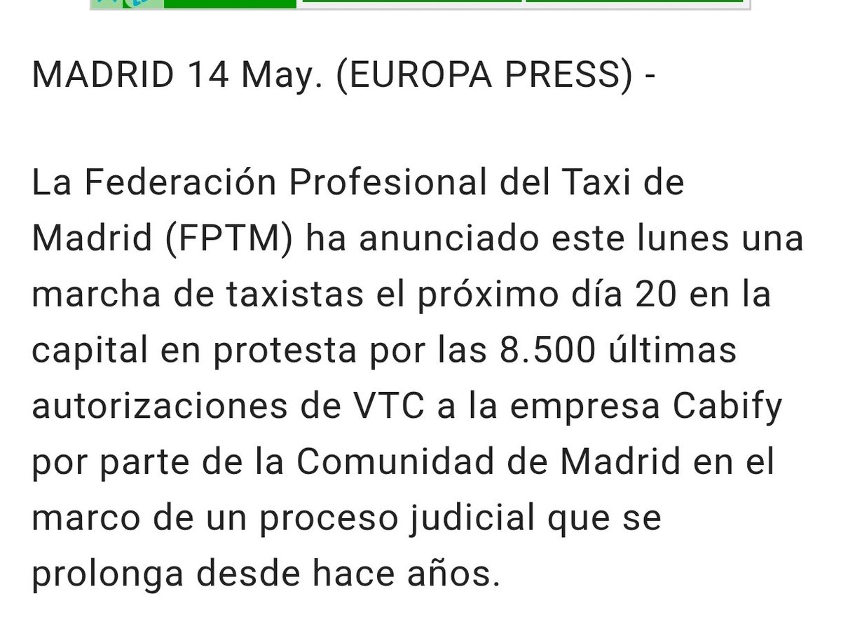 todotaxi's tweet photo. El #20M todos los #Taxistas que creáis que nos irá bien con 8500 VTC + en las calles, #No Hagáis nada. Si piensas lo contrario, os #Esperamos
Hay #Coherentes e #Interesados #Piensa por ti mismo. https://t.co/l9wNvwAgSn