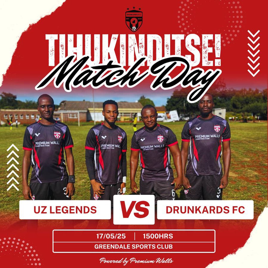 legends_uz_fc's tweet image. “Legends or Lagers?
This isn’t just a game — it’s a battle for bragging rights.
UZ Legends FC take on Drunkards FC.
Only one will rise…Sober minds win games😜