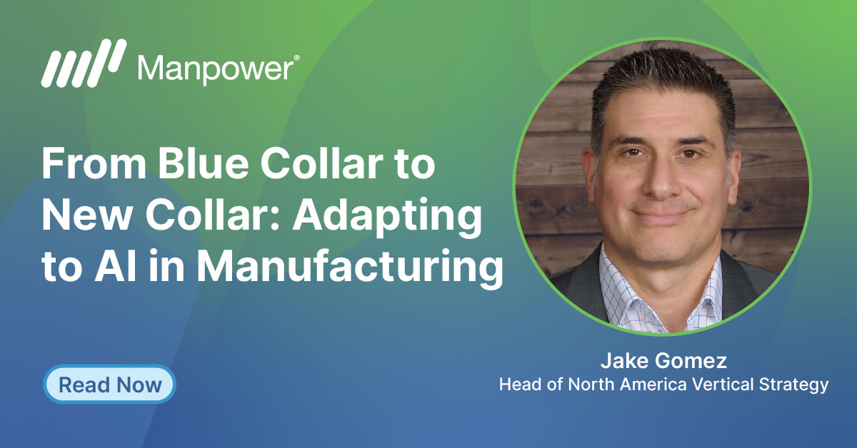 #DigitalTransformation is happening at lightning speed, revolutionizing the #Manufacturing and #Logistics industries around the world. ManpowerGroup’s Jake Gomez dives into the ways artificial intelligence is disrupting and streamlining these sectors ➡️ bit.ly/4m6OEsd