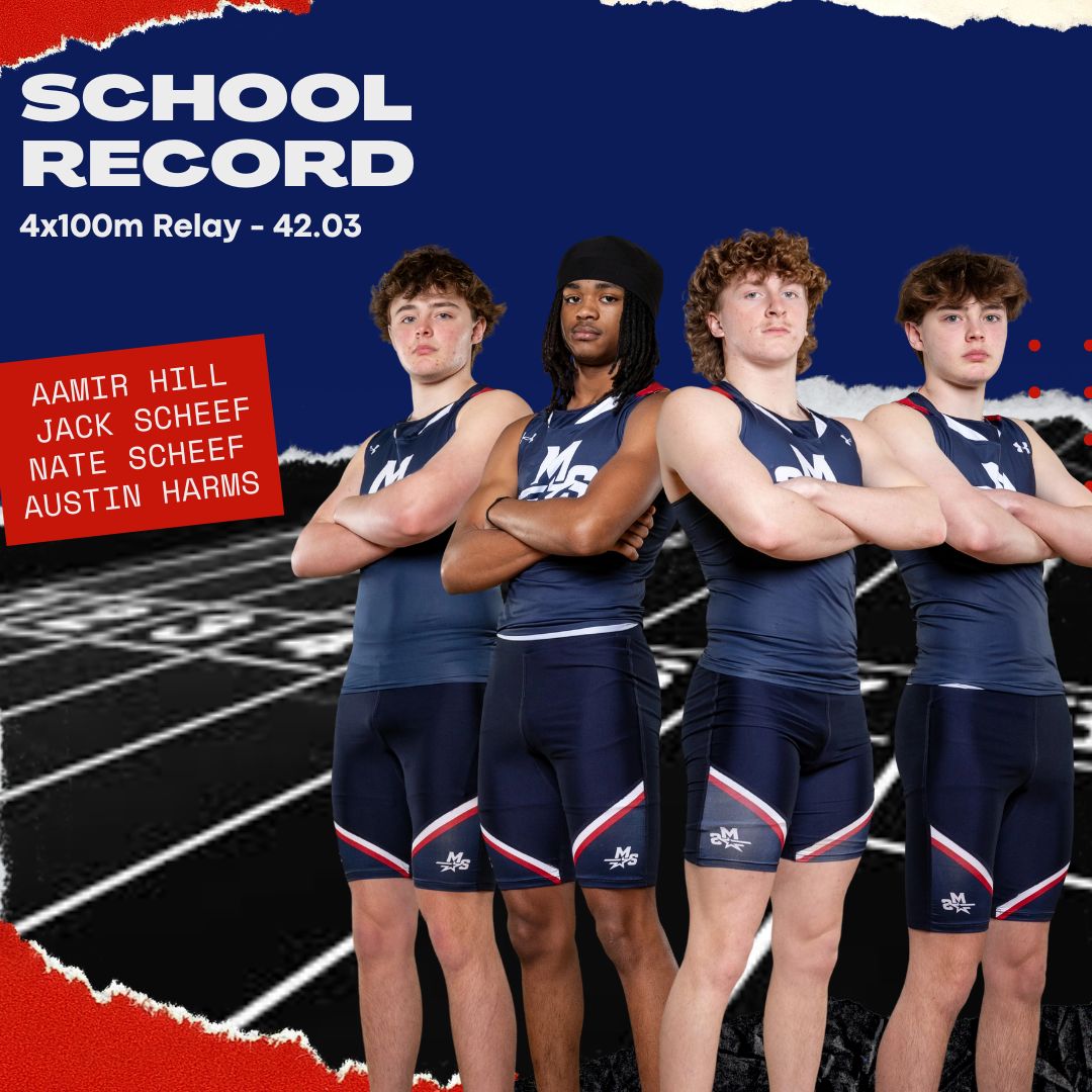 MSHSactivities's tweet photo. Patriot Nation - Let's Hear It For These Record Breaking Performances! Great Job, Patriots! @MSPatriotsTrack #TPW https://t.co/vvgIFoIvPR
