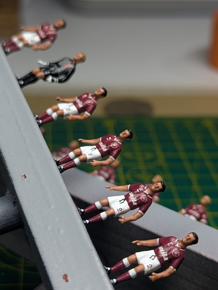 Paint it Maroon (@subbuteo_paints) on Twitter photo Approaching completion with the next <a href="/JamTarts/">Heart of Midlothian FC</a> #Subbuteo #art project 🇱🇻🎨🖌️
Pls share and get my artwork out there 🙏🏻❤️ Approaching completion with the next <a href="/JamTarts/">Heart of Midlothian FC</a> #Subbuteo #art project 🇱🇻🎨🖌️
Pls share and get my artwork out there 🙏🏻❤️