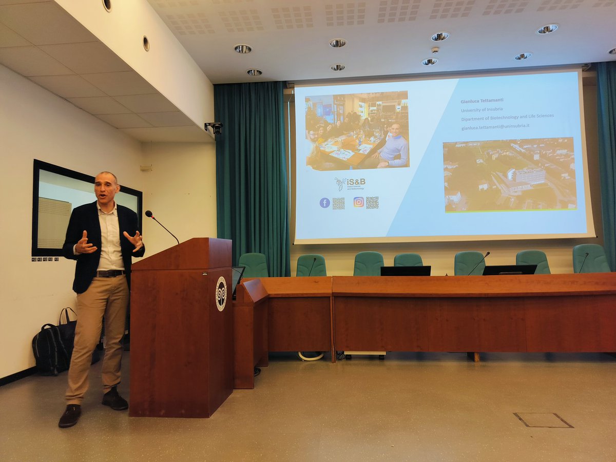 The ISC delegates visited Department of Biotechnology &amp; Life Sciences, University of Insubria, Varese, Italy. Team interacted with Dr. G. Tettamanti working in the frontier areas of sericulture research. Possible R&amp;D collaboration was discussed.