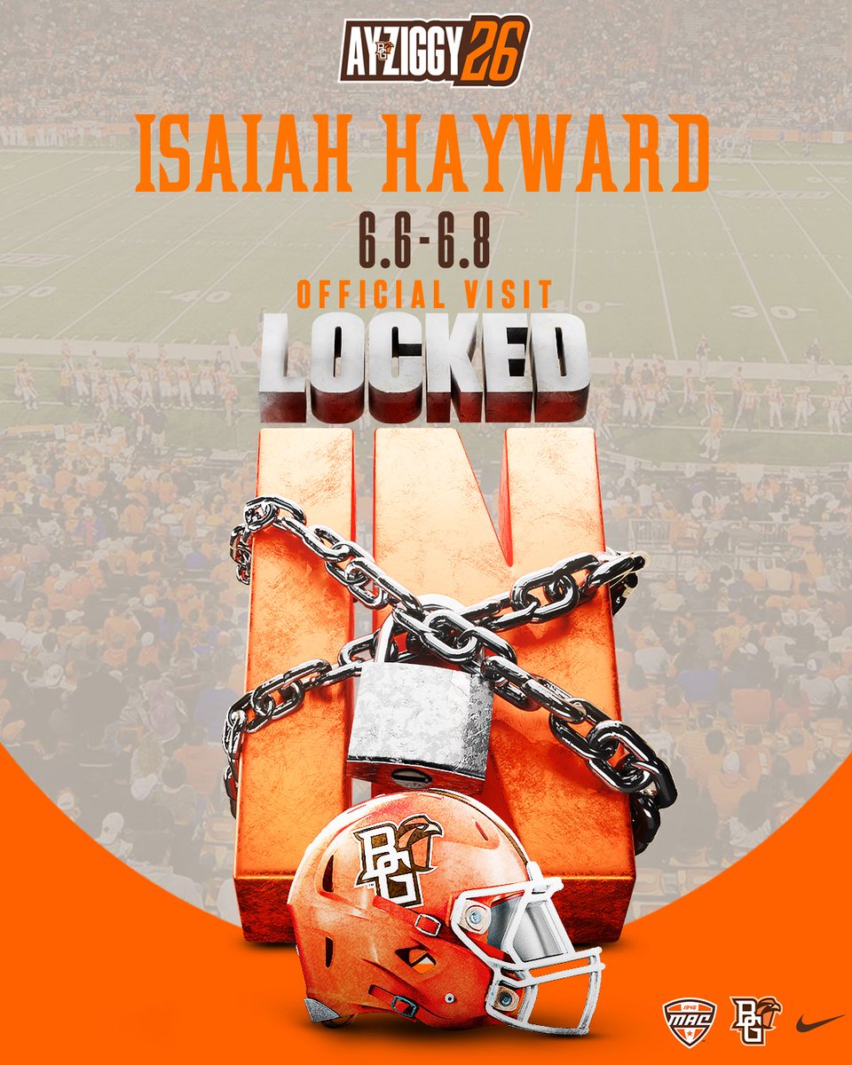 Excited to be up in bowling green for my first official visit <a href="/ToledoWhitmerFB/">Toledo Whitmer Football</a>