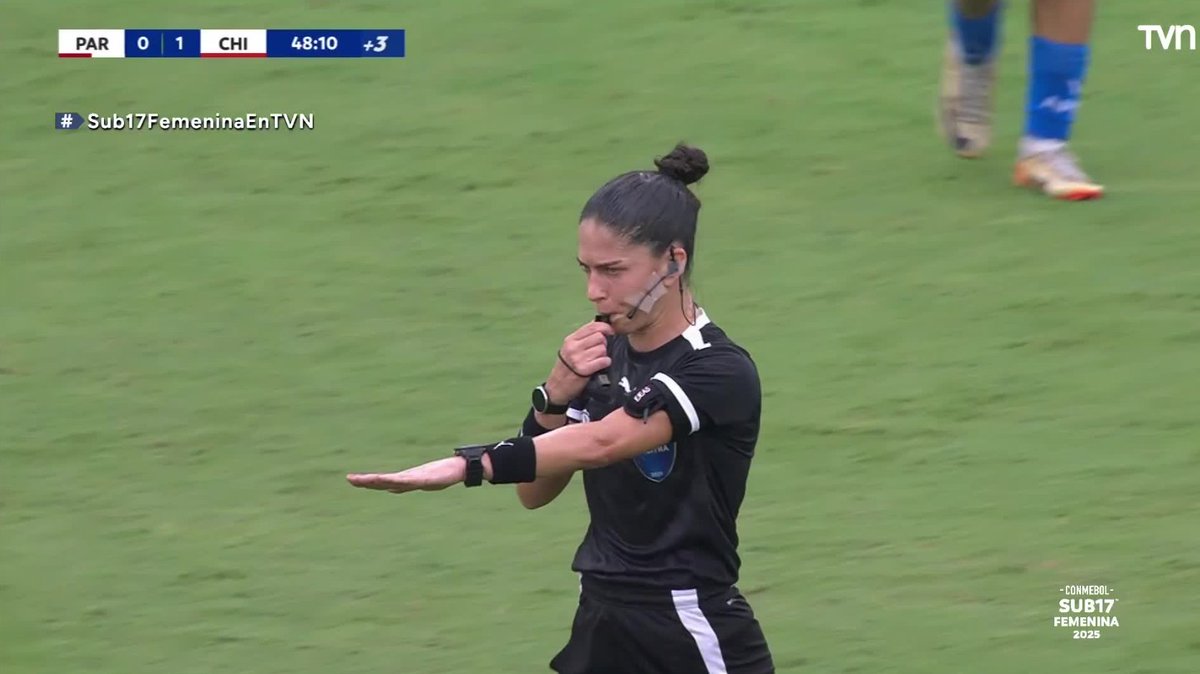 Termina el primer tiempo🔥🔥🔥
Chile vence por la cuenta mínima a la selección de Paraguay🥳gracias al gol de Nicole Cárter

📺Sigue el partido a través de tvnplay.cl

#sub17femeninaenTVN