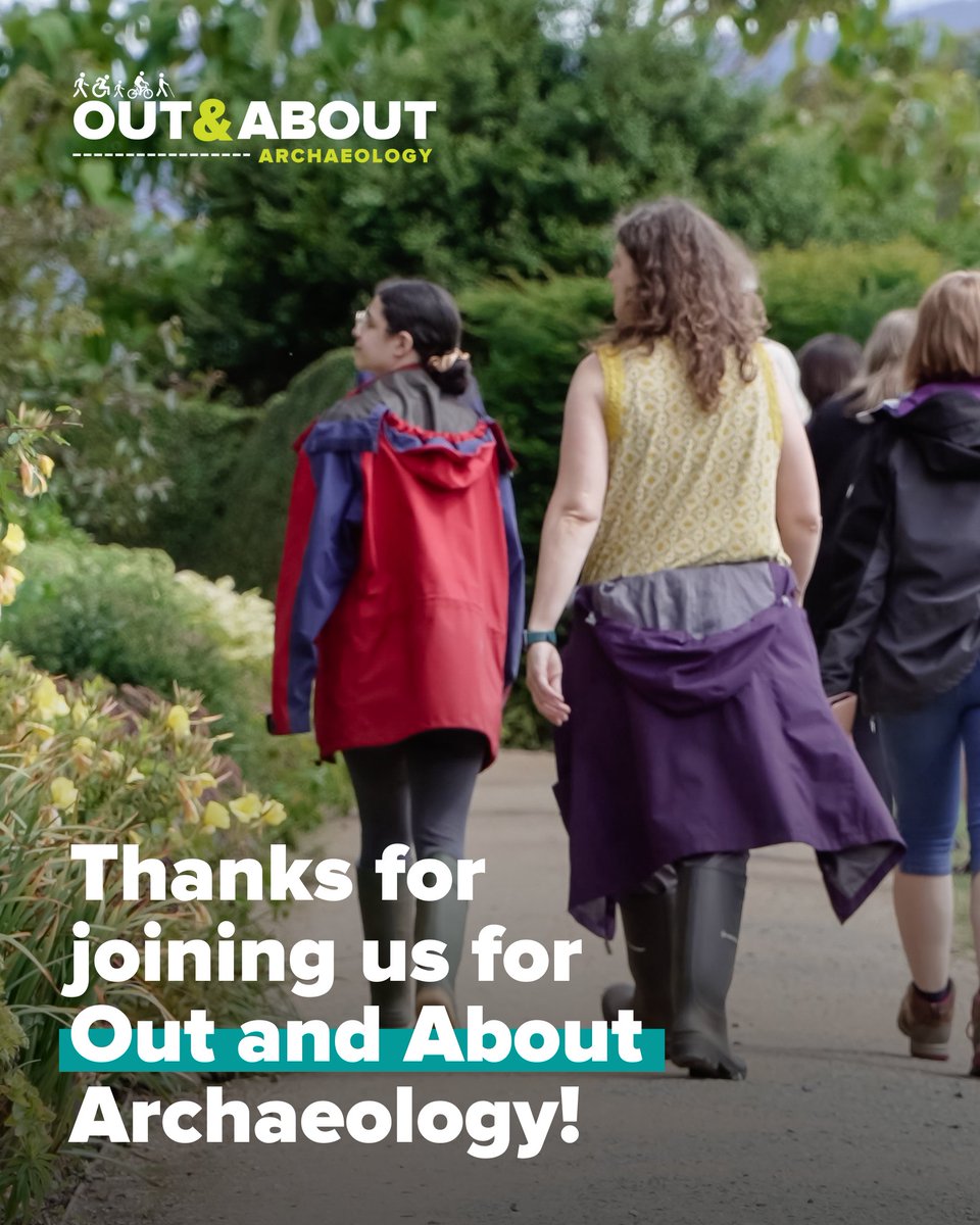 That’s a wrap on #OutAndAboutArchaeology!

Thank you to everyone who walked, explored, shared stories, and discovered the archaeology all around us.

The journey doesn’t stop here. You can still get Out &amp; About all year round with #ArchaeologyExplore👉 archaeologyexplore.org