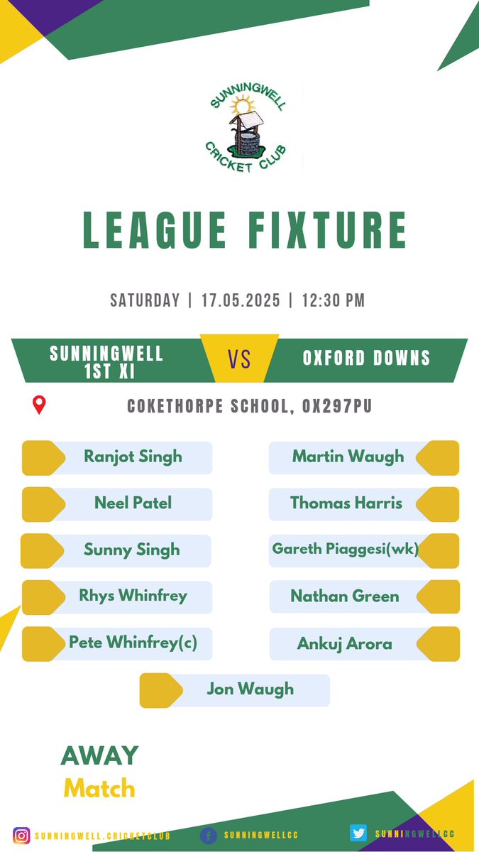 Sunningwell Cricket tweet media