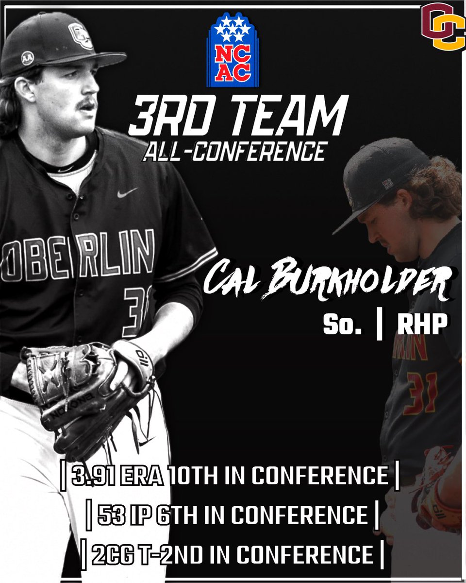 Yeo_Baseball's tweet image. 💥𝗦𝗼𝗽𝗵𝗼𝗺𝗼𝗿𝗲𝘀 𝗖𝗮𝗹 𝗕𝘂𝗿𝗸𝗵𝗼𝗹𝗱𝗲𝗿 𝗮𝗻𝗱 𝗕𝗿𝗮𝗱𝘆 𝗚𝗿𝗼𝘃𝗲𝘀 𝗘𝗮𝗿𝗻 𝗔𝗹𝗹-𝗡𝗖𝗔𝗖 𝗥𝗲𝗰𝗼𝗴𝗻𝗶𝘁𝗶𝗼𝗻💥

#GoYeo