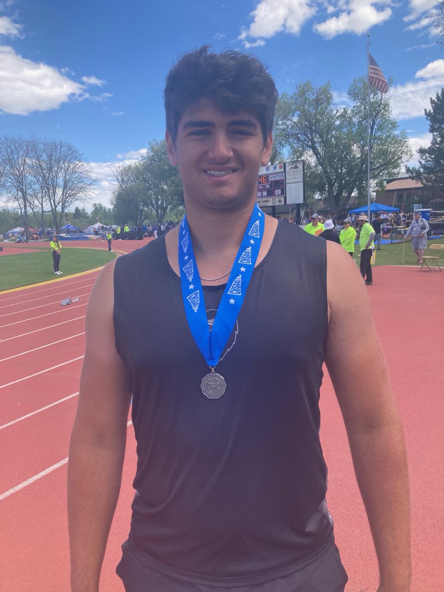 STATE Track &amp; Field update! Alex Zakhem is State Runner Up in the 4A disc! Go Lions! 🎉
