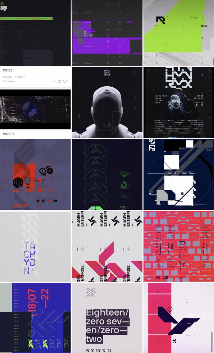 It’s his entire portfolio man. The further back you go, the more it looks like Nu-Marathon. Even the QR-looking pixels start showing up on everything. This is so fucked