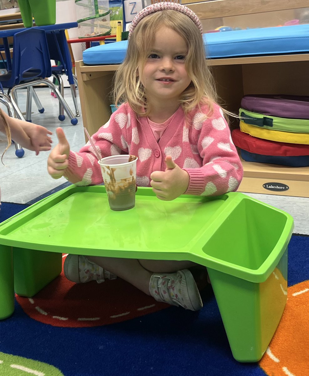 slevin_prek's tweet photo. We made dirt dessert in group speech by following each step carefully! π«π± Want to make it at home too? Check my backpack for the recipe! #fhleads @piekarski_amy https://t.co/0IuR9glN3J