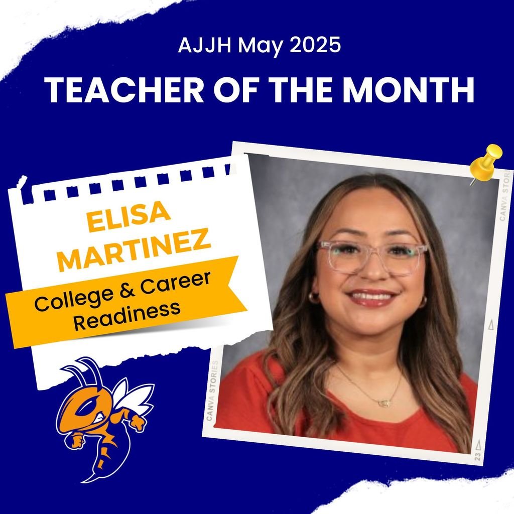 AliceJohnsonJrH's tweet photo. 👏 A big round of applause for our Teacher of the Month for May! Your passion for education and your students makes a difference every single day. Thank you for everything you do! https://t.co/gHS4bDmx2C