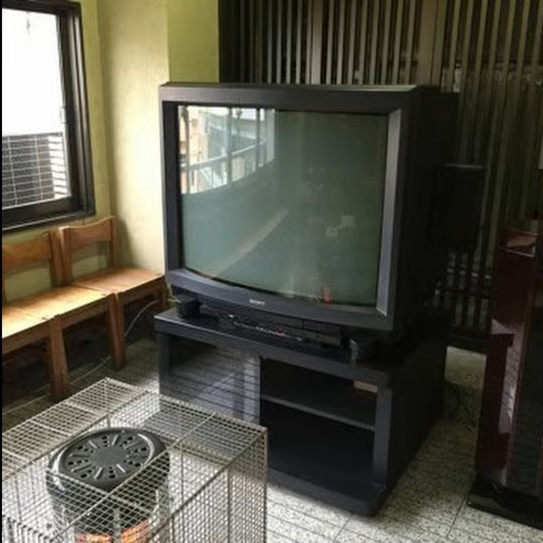The last world's largest Sony CRT TV sat in a restaurant in Osaka for 30 years