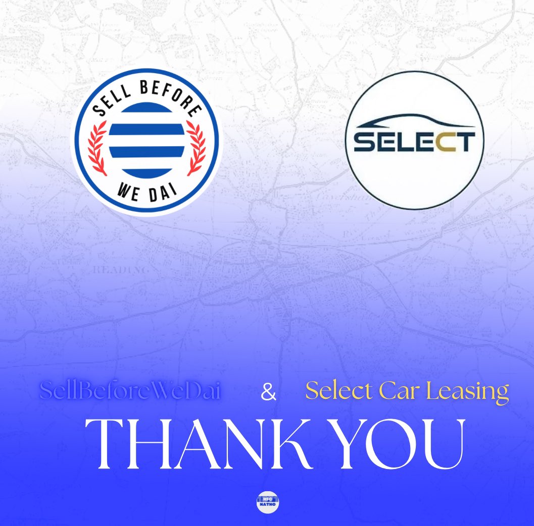 RfcNatho's tweet image. I think i stand for most if not all #readingfc fans when i say, thank you.

@SellBeforeWeDai for their efforts in keeping this club alive. Pushing the EFL for answers, and leading protests to reach media coverage. 

And @SC_Leasing for being the best sponsor anyone could ask for.
