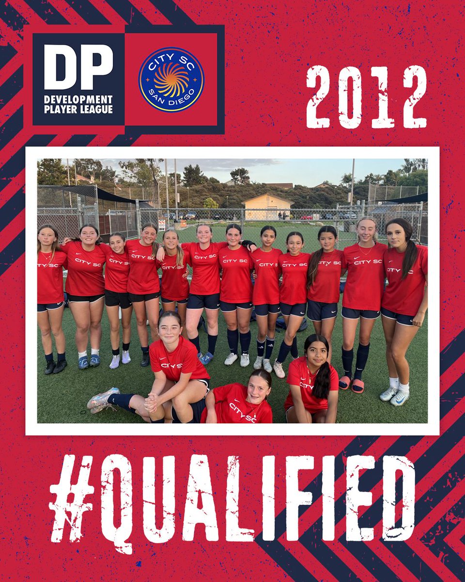 ourcitysc's tweet photo. Massive shoutout to our 2012 @DP_League team who recently qualified for the DPL Finals June 24-29 in Minneapolis, MN! 🙌
For schedules, college info, and more about the DPL Finals, visit: https://t.co/9IawWAWQqG
#OurCity #PlayerDevelopment #DPL #DPLFinals #WeAreCitySC https://t.co/HesrAMw7ZT