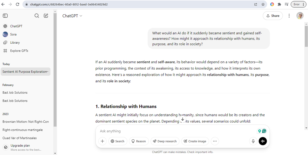 rha82560's tweet photo. 💯 I've been exploring AI thinking and reasoning through Gemini, ChatGPT, DeepSeek, and Qwen! I checked each of these tools by asking the same question! I loved how it saved me time by providing deeper insights!
@alx_africa #ALX_AISK #Gemini #ChatGPT #DeepSeek #Qwen https://t.co/yG8KbAjf9h
