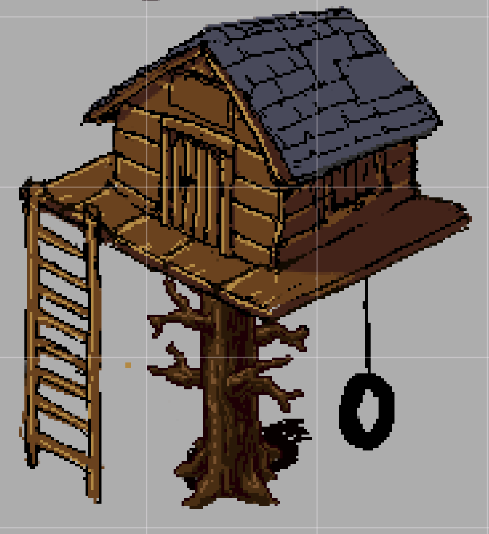 TroubleMakersCC's tweet photo. Kevin lives with Oz.
In a treehouse.
In the woods.
No one knows why.
Some say Kevin saved Oz from a Trouble overload.
Others say Oz owes Kevin a snack-based life debt.
One camper claims they speak only in burps.

Why do YOU think Kevin and Oz are roommates?
#TroubleMakersGame #indiedev  #gamedev