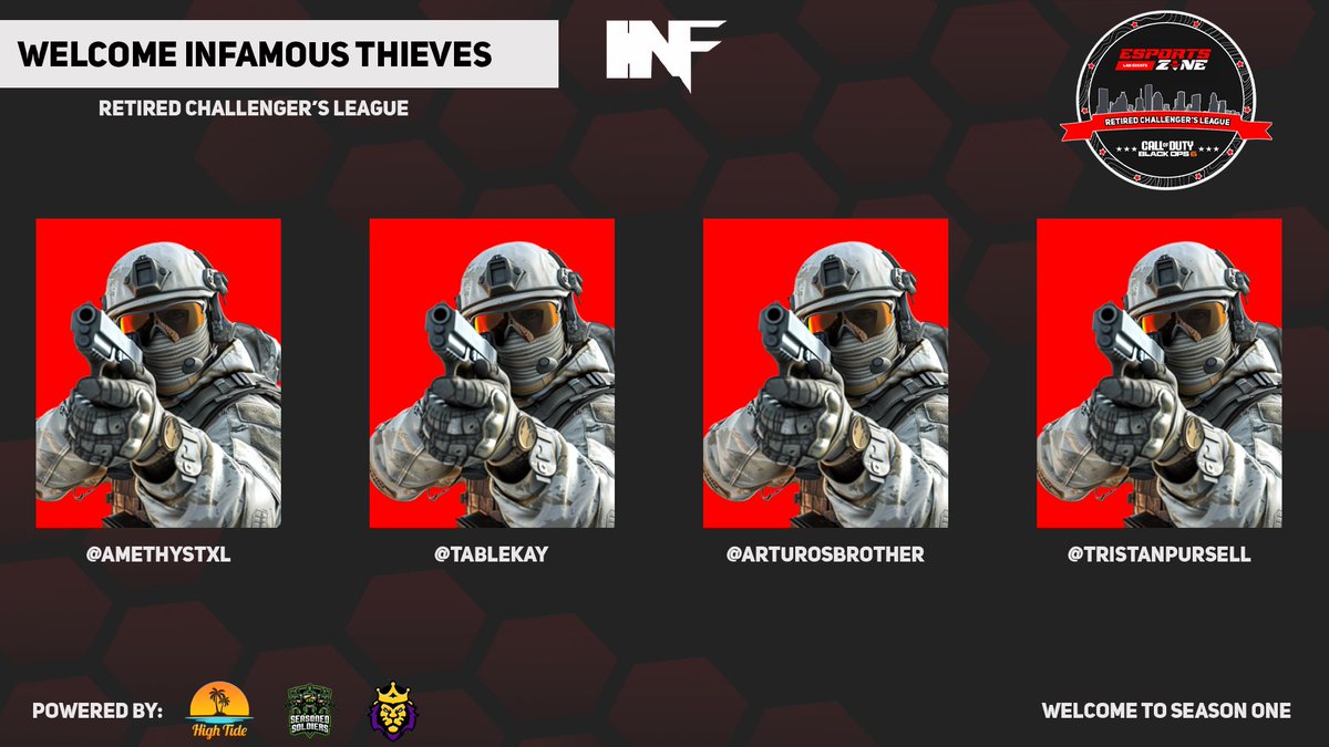 🚨WELCOME TO THE $1,000 RETIRED LEAGUE

🔴<a href="/InfThieves/">Infamous Thieves</a> 

🔴<a href="/Amethystxl/">Amethyst 💜</a> 
🔴<a href="/Tablekay/">Vaurf 🃏</a> 
🔴<a href="/Arturosbrother/">Kalouie</a> 
🔴<a href="/TristanPursell/">Mr. Tristy</a> 

🤝League Partners <a href="/UGKesports/">UGK ESPORTS</a> <a href="/SZNDSoldiers/">Seasoned Soldiers</a> <a href="/HighTideHub/">High Tide</a>
