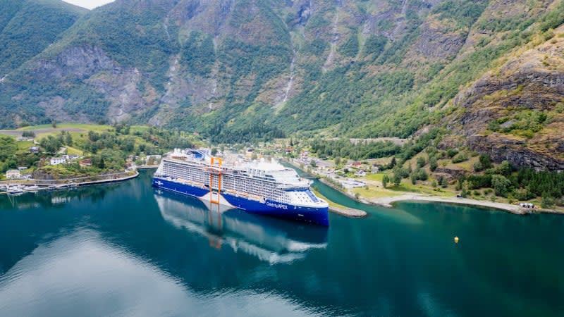 LivingRoyalLM's tweet photo. Discover the breathtaking beauty of the Norwegian Fjords aboard the Celebrity Apex! 
Explore the stunning landscapes of Flam, surrounded by majestic mountains and serene waters. 
Contact me today to book your journey through the fjords!  #bookcelebritycruises  #celebrityapex https://t.co/EMQ2Kk8Fhl