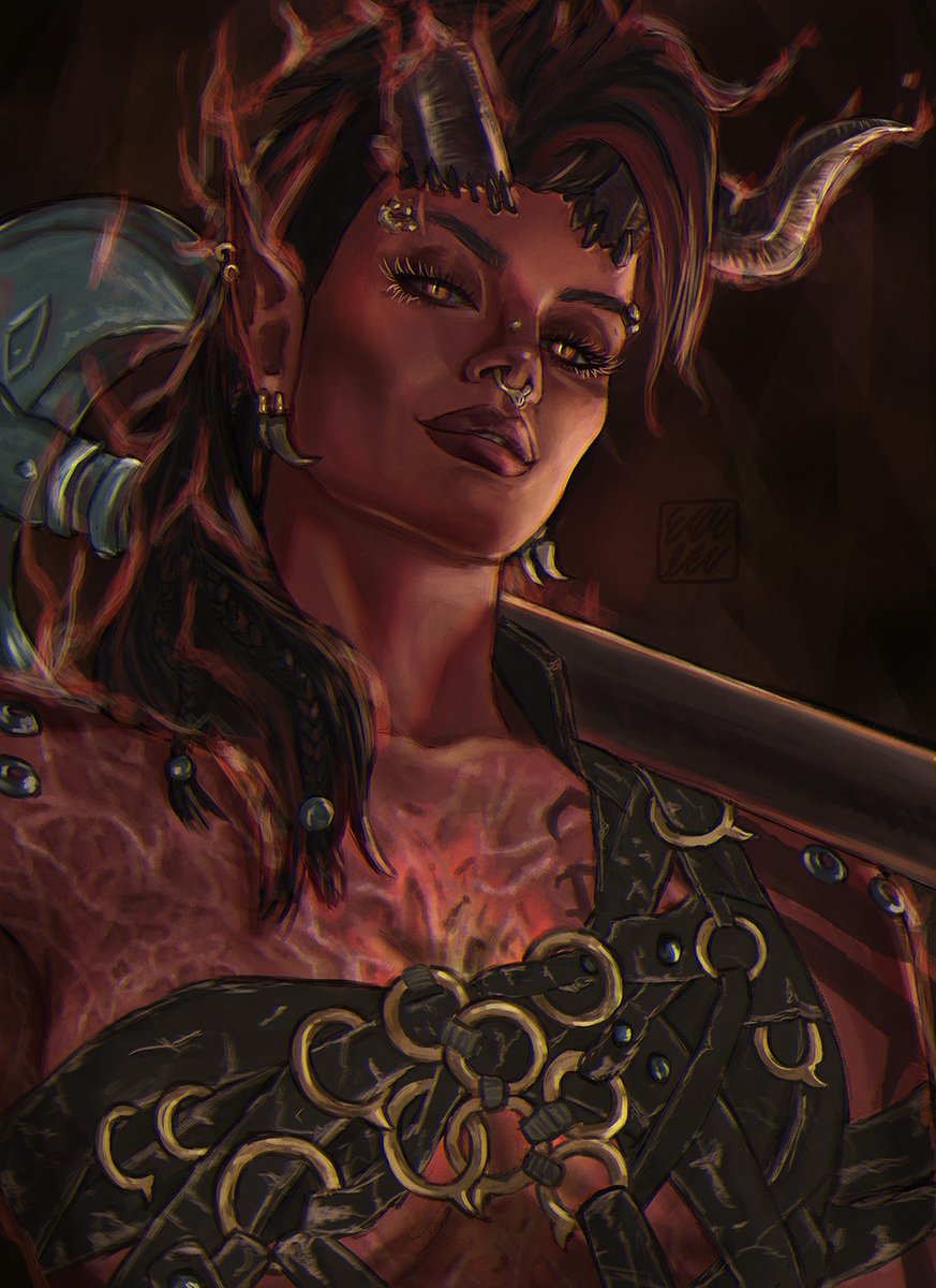 emmlen6's tweet photo. karlach 💥
#BG3 #baldursgate3fanart #karlach #digitalart https://t.co/ipfG5ybjOO