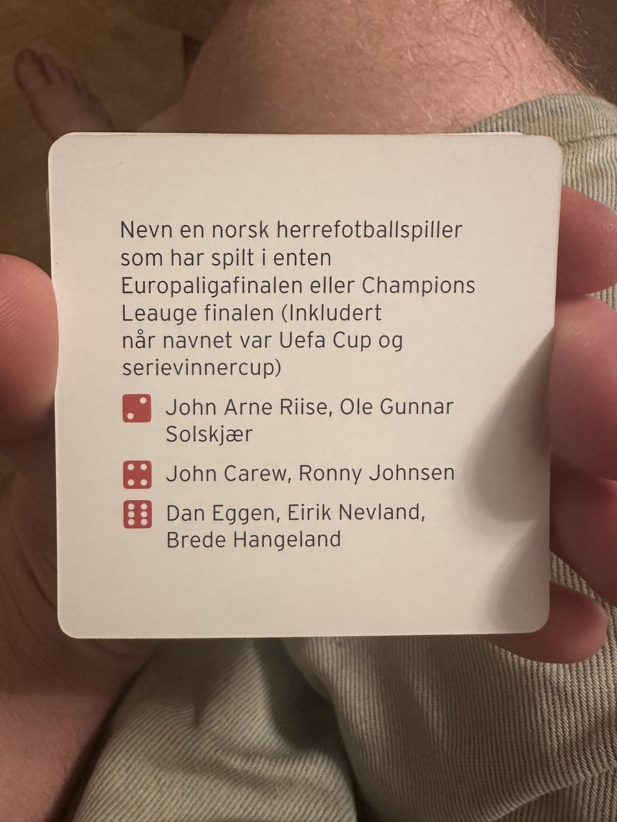 Sykt å tenke på hvordan den lista her ser ut i dag. Dette kortet ble laget i 2019. Norsk fotball. Opp @ frem.