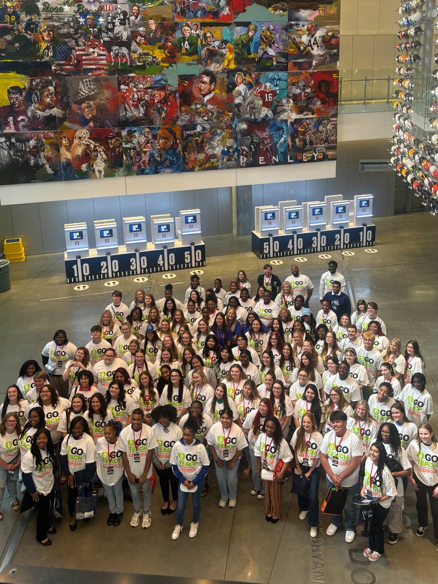 College Football Playoff (CFP) Foundation (@cfpextrayard) on Twitter photo Celebrating the future of education at the inaugural Teach in the Peach Statewide Educator Signing Day! Huge thanks to the <a href="/georgiadeptofed/">Georgia Department of Education</a> and <a href="/ATLSportsCncl/">Atlanta Sports Council</a> for making this event possible. We’re inspiring the next generation of great teachers! #GoTeach #GreatTeachersChangeLives Celebrating the future of education at the inaugural Teach in the Peach Statewide Educator Signing Day! Huge thanks to the <a href="/georgiadeptofed/">Georgia Department of Education</a> and <a href="/ATLSportsCncl/">Atlanta Sports Council</a> for making this event possible. We’re inspiring the next generation of great teachers! #GoTeach #GreatTeachersChangeLives