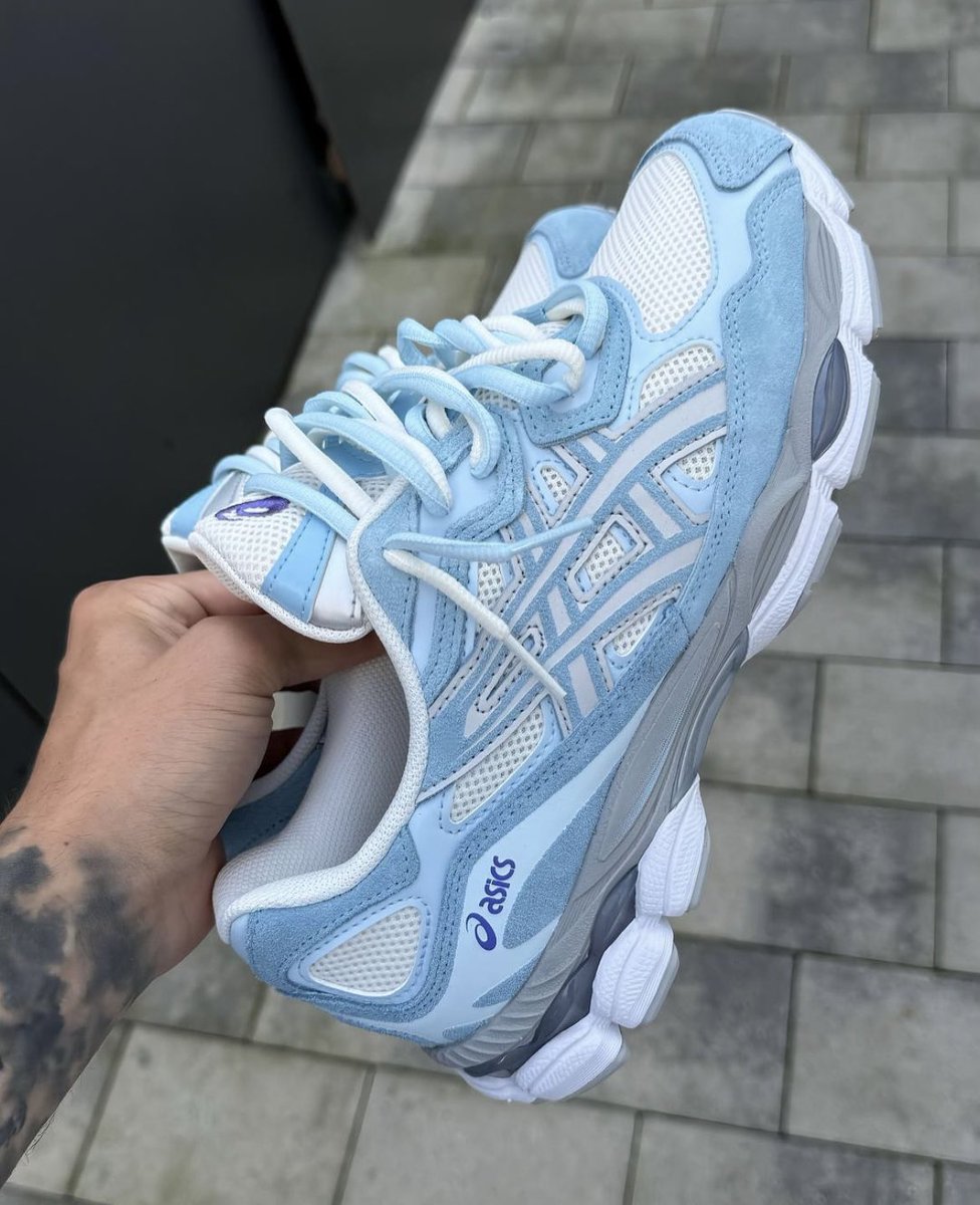 DayDreamKicks's tweet image. ASICS Gel-NYC ‘Arctic Sky’🌨️