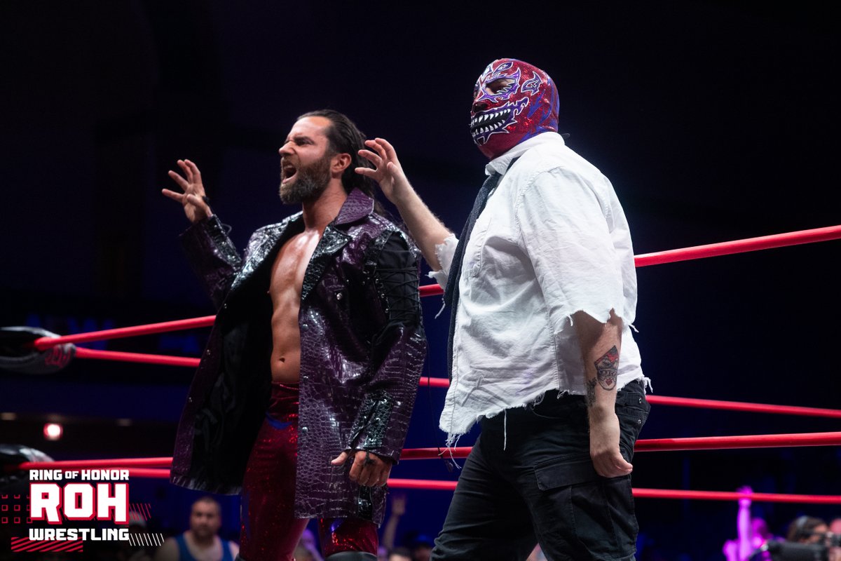 ROH - Ring of Honor Wrestling (@ringofhonor) on Twitter photo The battle for revenge is on! Dark Order (<a href="/EvilUno/">EVIL UNO of DARK ORDER 🇨🇦</a> and <a href="/YTAlexReynolds/">Alex Reynolds</a>) take on <a href="/griffgarrison1/">Griff Garrison</a> and <a href="/realcolekarter/">Cole Karter</a> of The Frat House after weeks of taunts and attacks!
📺 Watch ROH TV on #HonorClub at WatchROH.com The battle for revenge is on! Dark Order (<a href="/EvilUno/">EVIL UNO of DARK ORDER 🇨🇦</a> and <a href="/YTAlexReynolds/">Alex Reynolds</a>) take on <a href="/griffgarrison1/">Griff Garrison</a> and <a href="/realcolekarter/">Cole Karter</a> of The Frat House after weeks of taunts and attacks!
📺 Watch ROH TV on #HonorClub at WatchROH.com