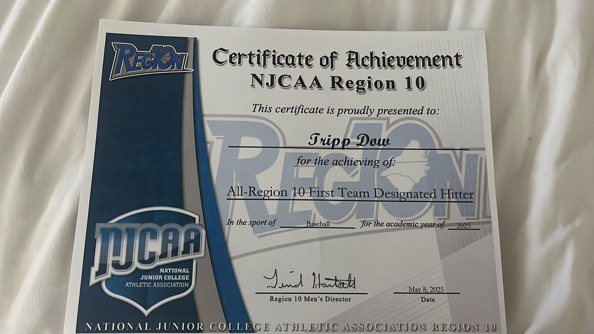 Tripp Dow (2024) (@trippdow) on Twitter photo Blessed to received First Team All Region team. <a href="/BUncommitted/">Baseball_Uncommitted</a> <a href="/jucoroute/">#JucoRoute</a> <a href="/DallasBaseball/">KLSC PRIME 18U/Gaston Recruitment Serv.</a> Blessed to received First Team All Region team. <a href="/BUncommitted/">Baseball_Uncommitted</a> <a href="/jucoroute/">#JucoRoute</a> <a href="/DallasBaseball/">KLSC PRIME 18U/Gaston Recruitment Serv.</a>