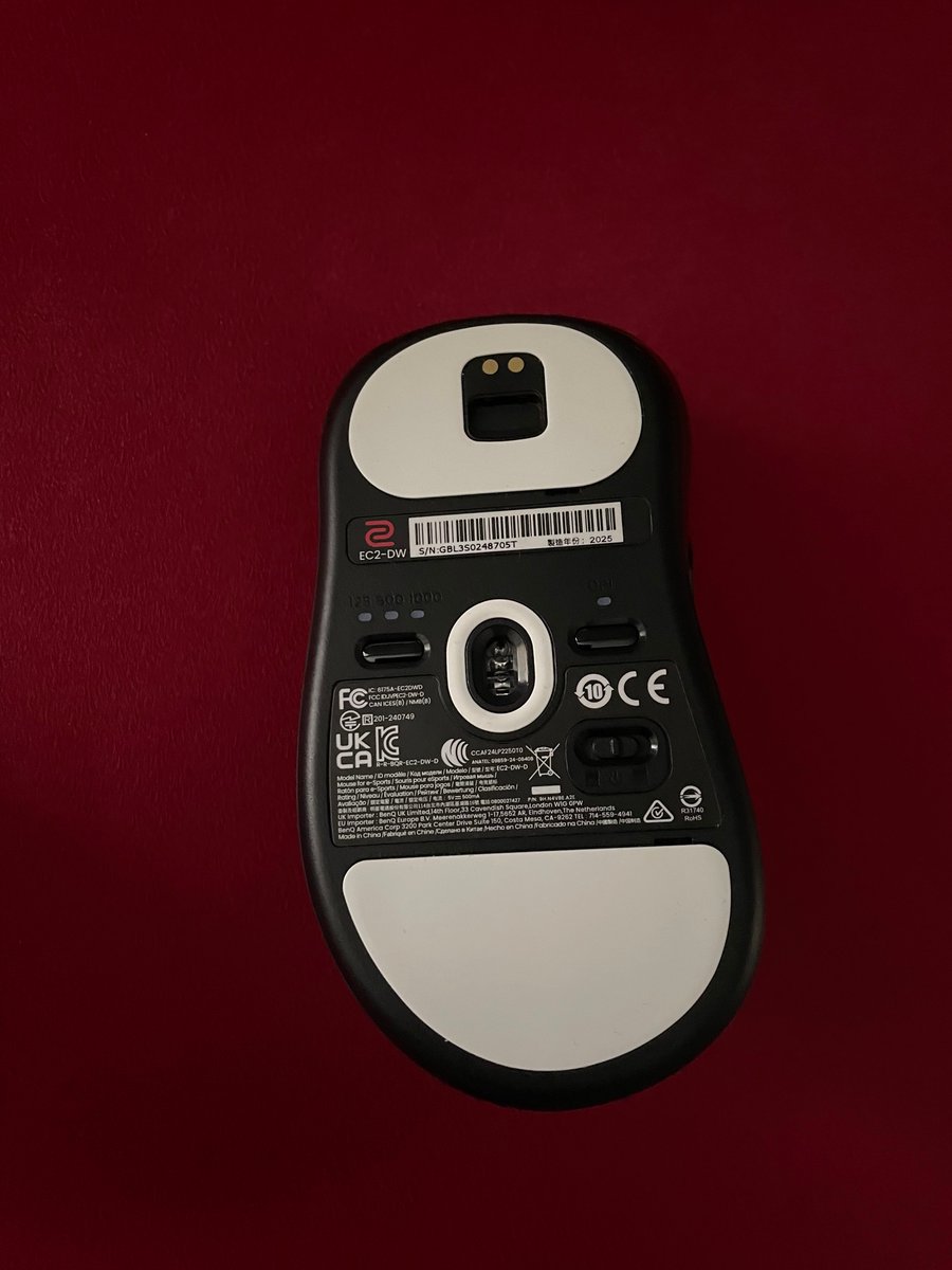 is zowie ok? Why did they put a giant off center hole in the mouse