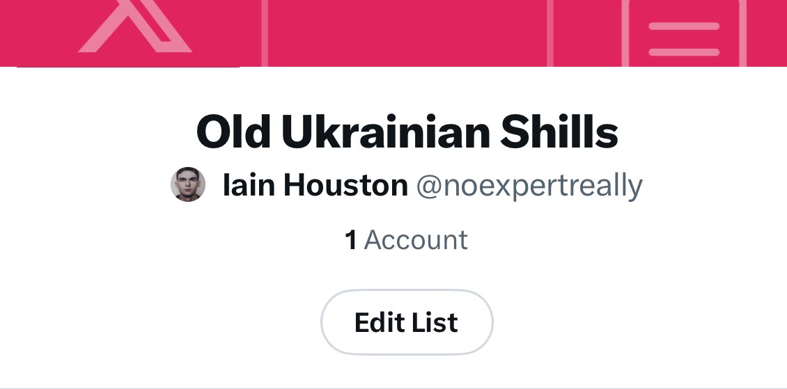 Iain Houston tweet media