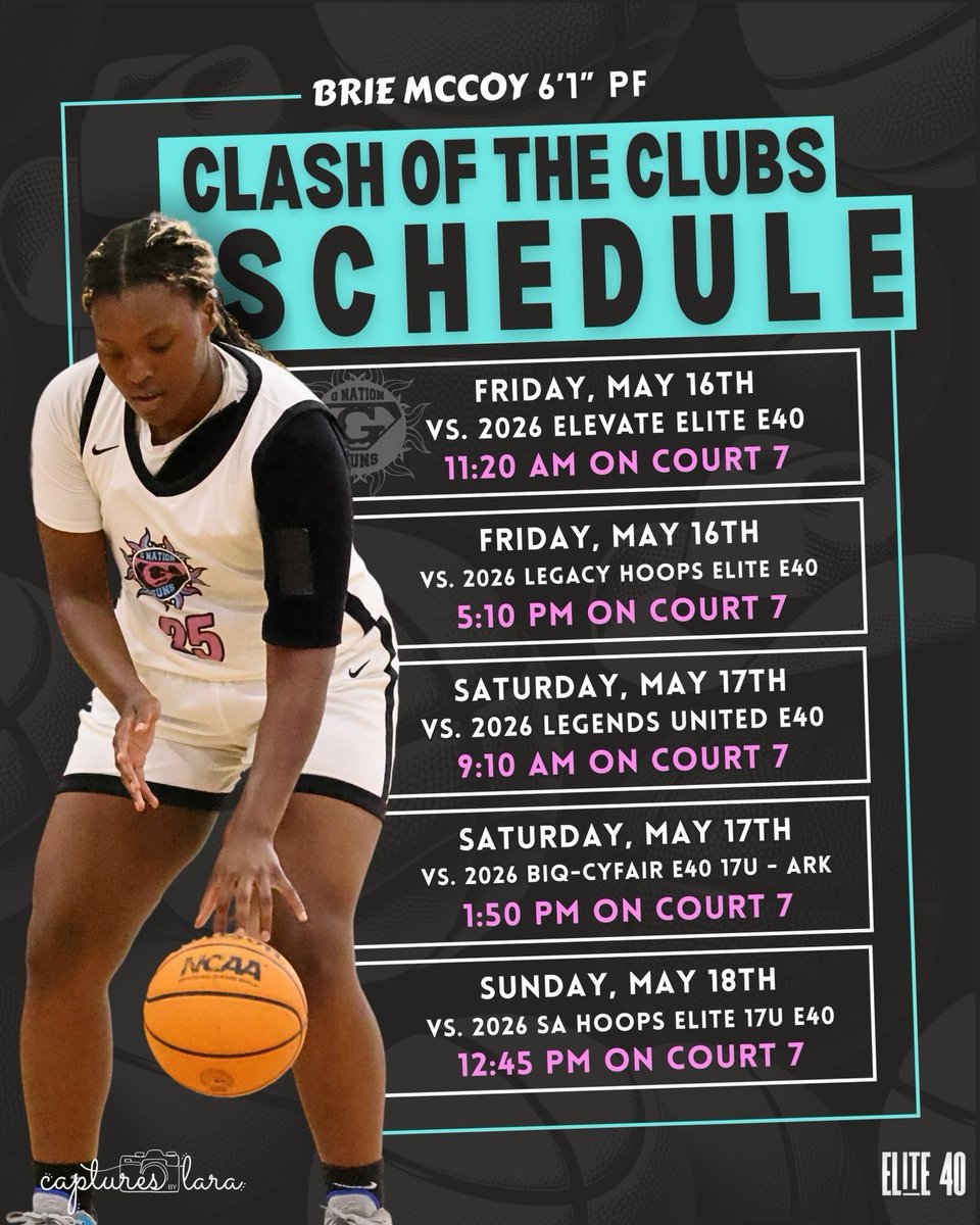 Brie McCoy (@briemcc0y_) on Twitter photo Ready for Houston, TX this weekend🥳🥳got some good competition lined up. Make sure to come check us out! <a href="/MiamiSuns/">Miami Suns</a> <a href="/PGHFlorida/">Prep Girls Hoops Florida</a> <a href="/Elite40League/">Elite 40 League</a> <a href="/Ohio_Basketball/">OhioBasketball.com</a> <a href="/PBRhoops/">Premier Basketball</a> Ready for Houston, TX this weekend🥳🥳got some good competition lined up. Make sure to come check us out! <a href="/MiamiSuns/">Miami Suns</a> <a href="/PGHFlorida/">Prep Girls Hoops Florida</a> <a href="/Elite40League/">Elite 40 League</a> <a href="/Ohio_Basketball/">OhioBasketball.com</a> <a href="/PBRhoops/">Premier Basketball</a>