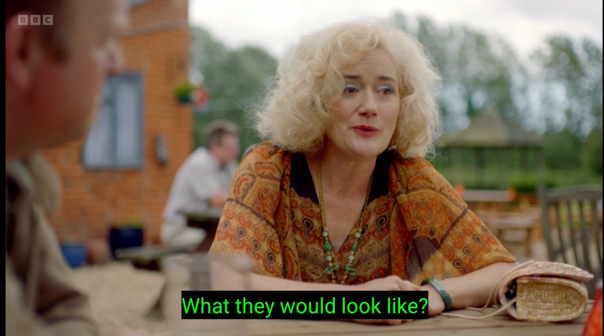 MichaelCGlasper's tweet photo. Stumbled over an episode of Detectorists, and it's the one where Sheila tells of unspeakable grief and loss using only two sentences.

Incredible writing and performance. https://t.co/BzdEvBZ7bk