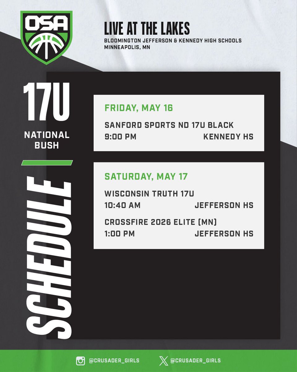Schedules for this Weekend for Live at The Lakes‼️