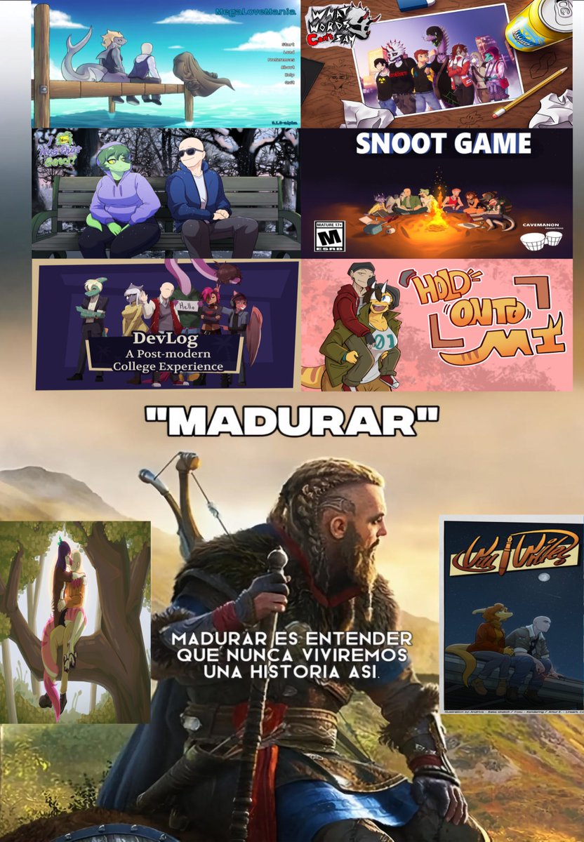 len04508965's tweet image. Es algo que tendremos que aceptar 😔😔
#Snootgame #Iwanihugthatgator #DevlogGame #holdontomi #megalovemania