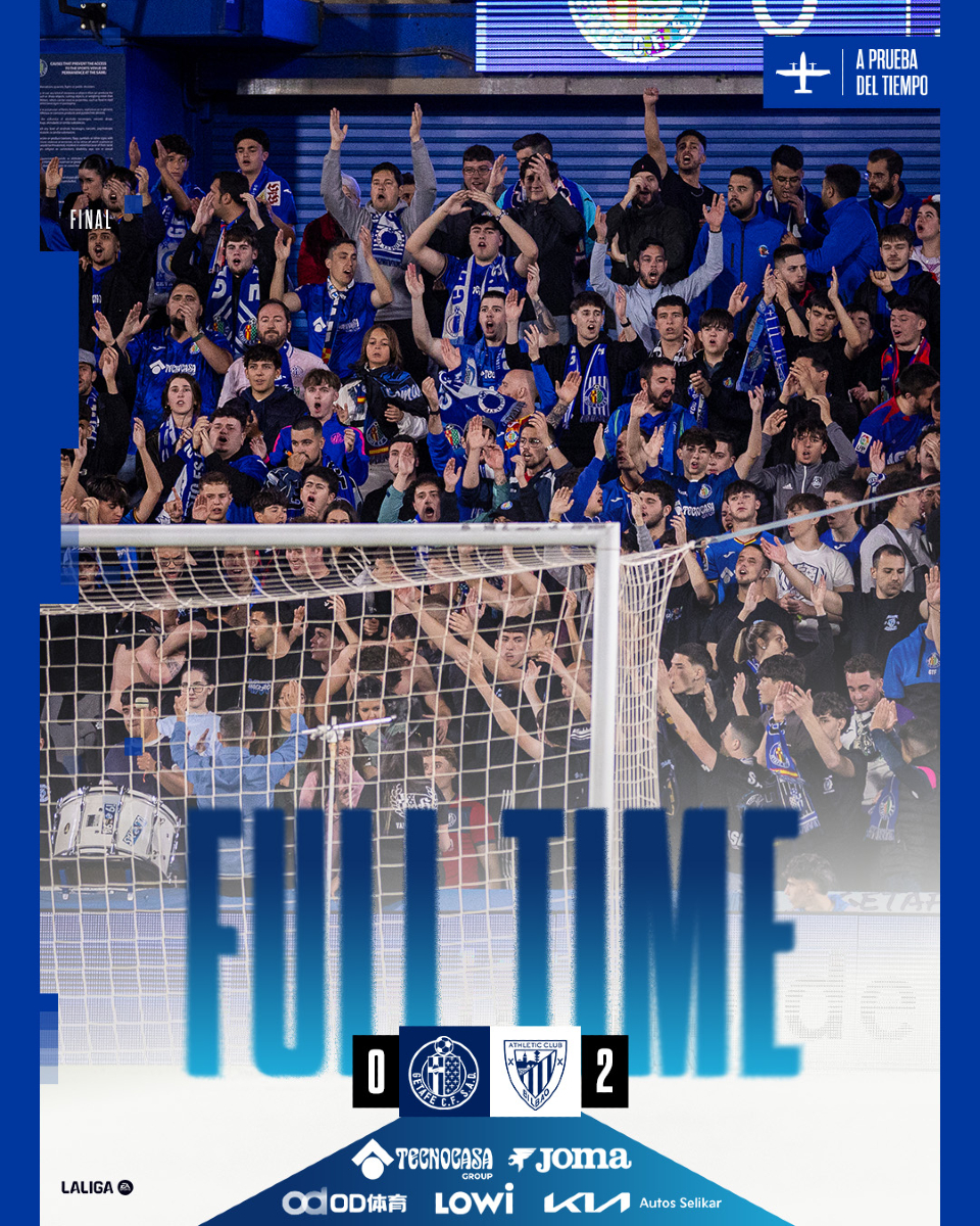 GetafeCF's tweet photo. Final. https://t.co/bs5swbFc1f