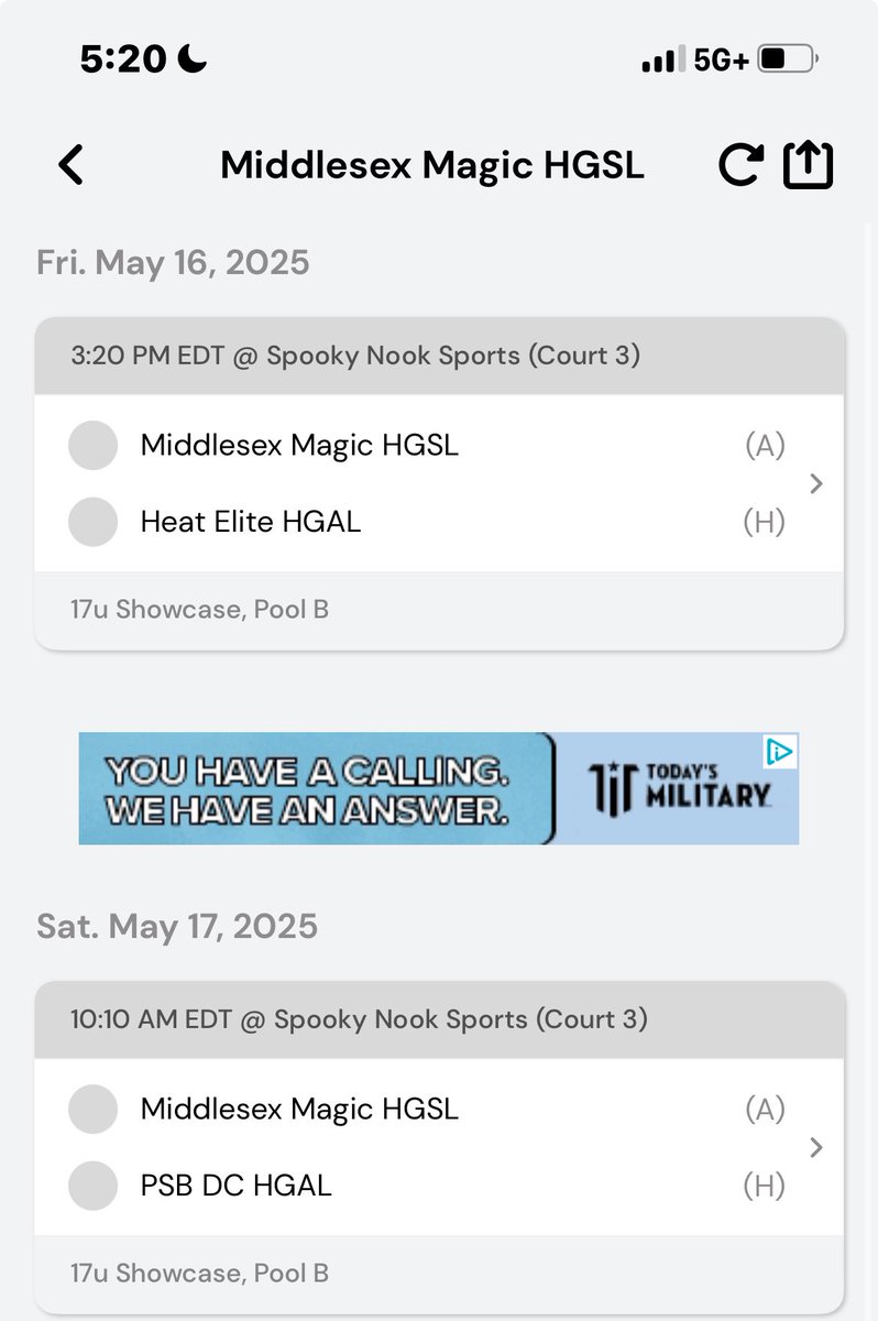 LjReddicks's tweet image. Schedule for the live period this weekend