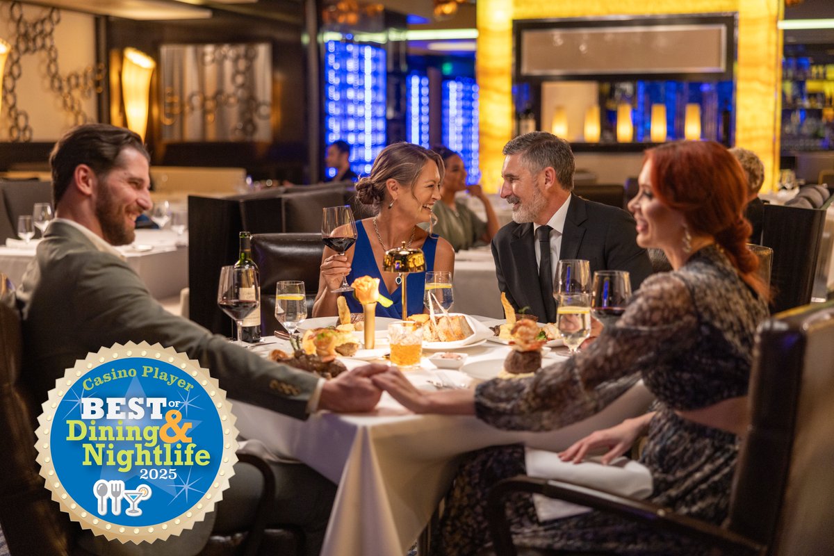 We're excited to share we earned 11 honors in the Casino Player Best of Dining &amp; Nightlife Awards including:

✅Best Reno Variety of Restaurants
✅Best Reno Overall Service
✅Best Reno Steakhouse
✅Best Reno Buffet
✅Best Reno Happy Hour

Thank you for your continued support!