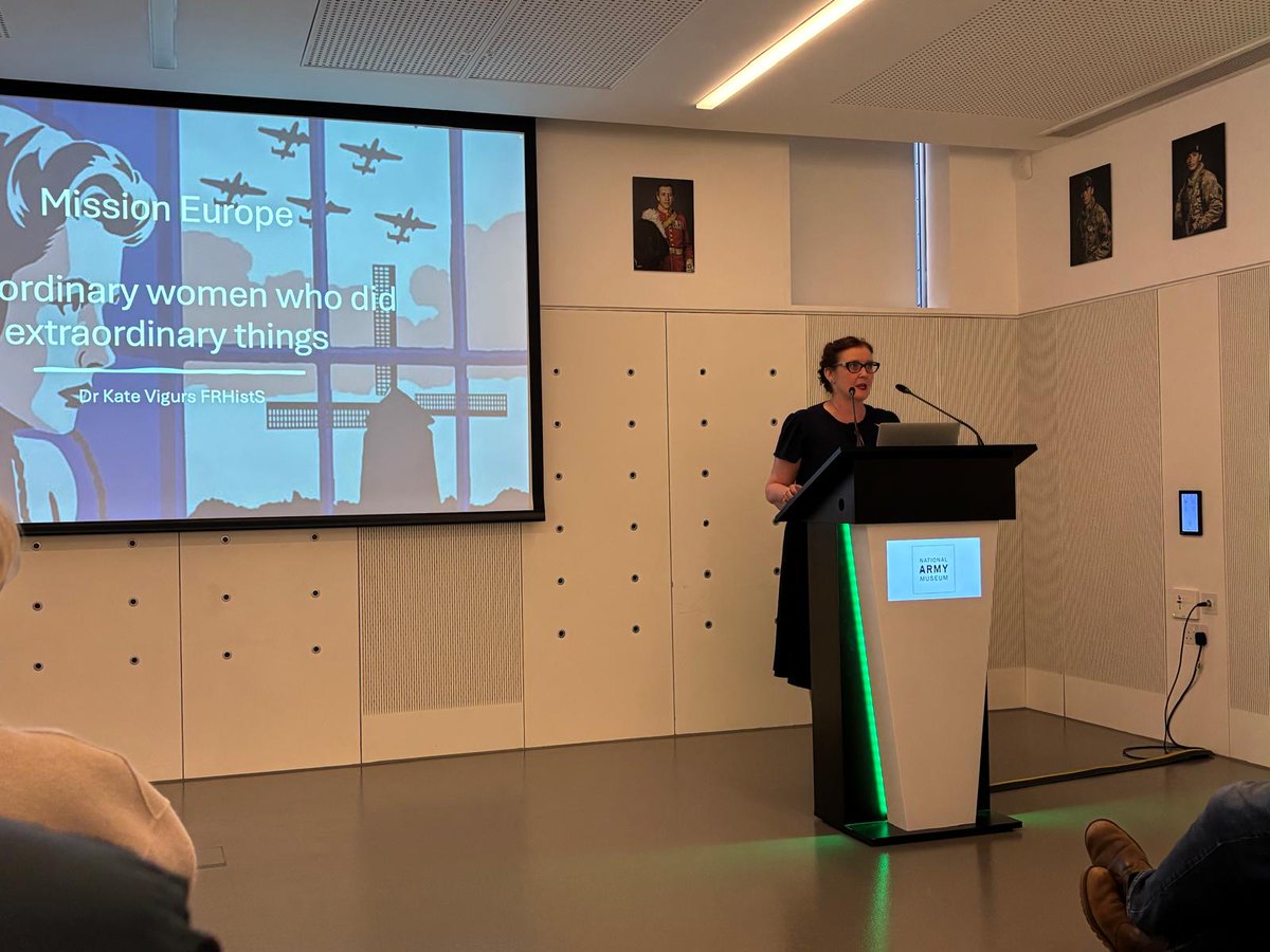 Dr Kate Vigurs FRhistS (@historical_kate) on Twitter photo What a fantastic start to the book launches. Thanks to <a href="/NAM_London/">National Army Museum</a> for having me and to <a href="/WW2girl1944/">Alina Nowobilska🇵🇱</a> <a href="/Roger_Moorhouse/">Roger Moorhouse 🇺🇦</a> <a href="/jerijerod14/">Chris Sams</a> for coming along too. It is great to start to tell these stories of the women of #SOE. #missioneurope <a href="/YaleBooks/">Yale University Press London 📖</a> <a href="/GreyhoundLitAg/">Greyhound Literary</a> What a fantastic start to the book launches. Thanks to <a href="/NAM_London/">National Army Museum</a> for having me and to <a href="/WW2girl1944/">Alina Nowobilska🇵🇱</a> <a href="/Roger_Moorhouse/">Roger Moorhouse 🇺🇦</a> <a href="/jerijerod14/">Chris Sams</a> for coming along too. It is great to start to tell these stories of the women of #SOE. #missioneurope <a href="/YaleBooks/">Yale University Press London 📖</a> <a href="/GreyhoundLitAg/">Greyhound Literary</a>