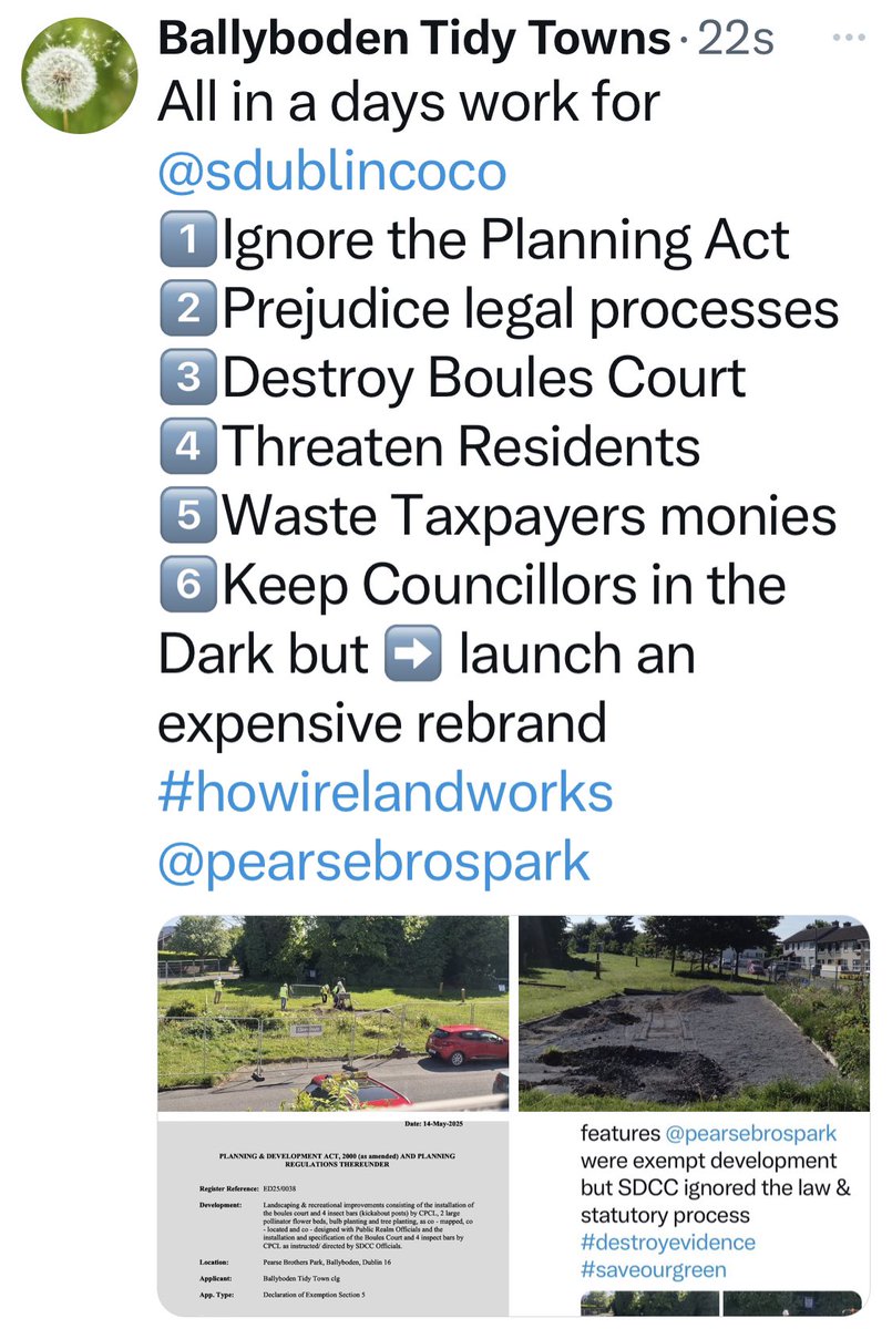 Glendoher Biodiversity & Amenity Project 💚🌍 tweet media