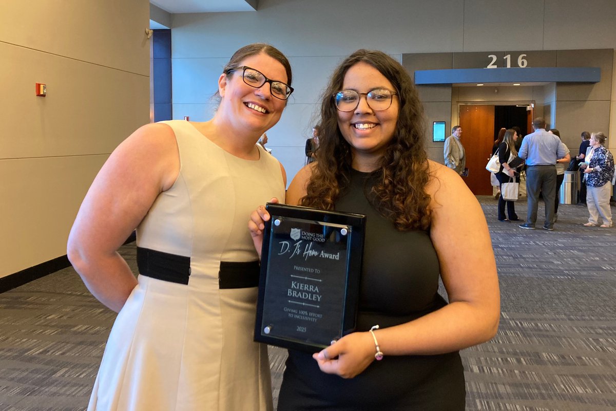 Kierra Bradley (Holy Name 2021 / Duchesne 2025) was the recent recipient of the Salvation Army DJ's Hero Award, established to honor the achievements of outstanding Nebraska high school seniors who overcome adversity and show outstanding leadership qualities in their communities.