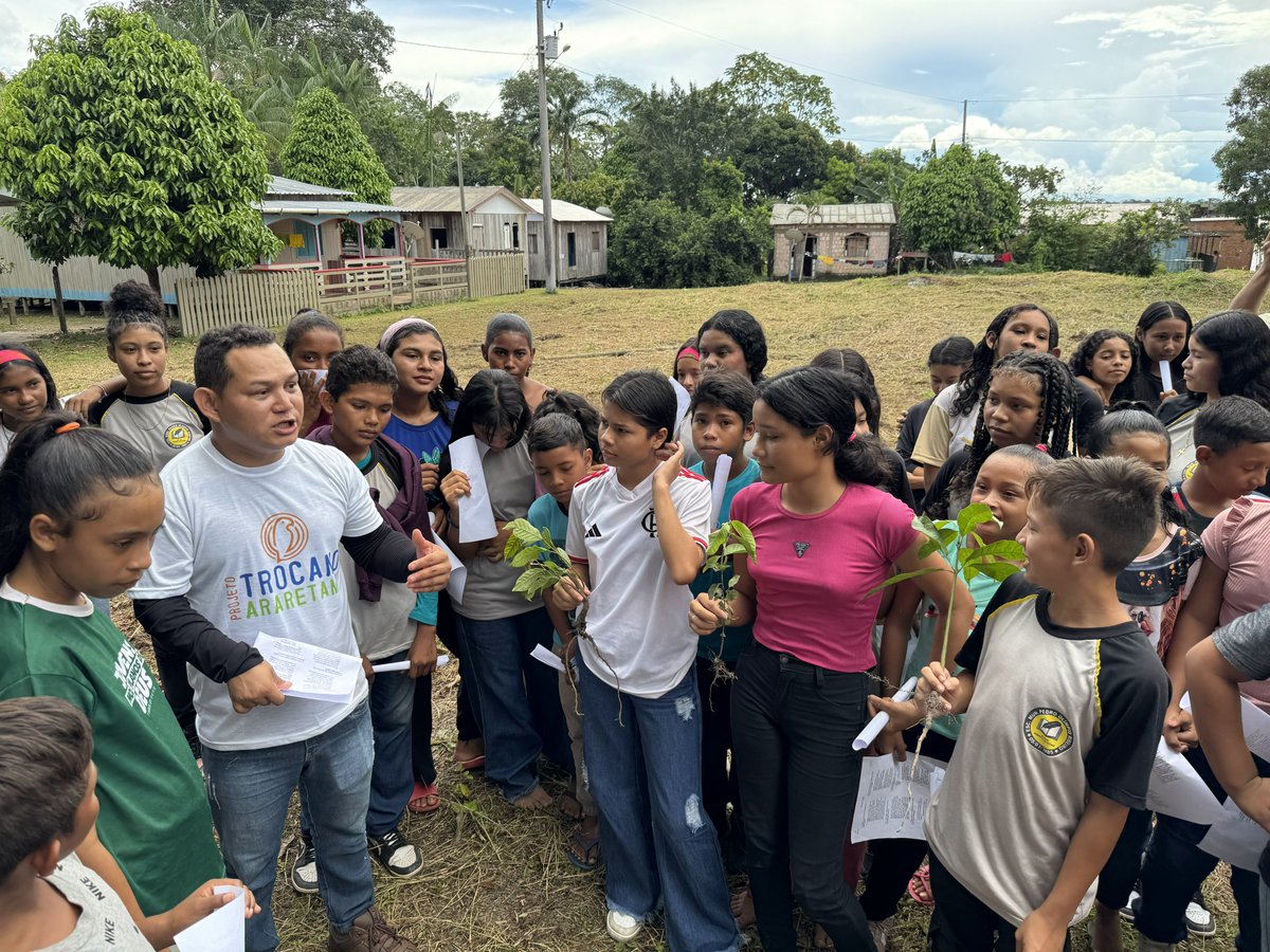 GoBalanceUK's tweet photo. What does real impact look like in REDD+?

Go Balance shares how its Trocano REDD+ project in Borba, Amazonas builds climate resilience &amp; community agency through local action.
Read the full story:
 https://t.co/jXiFvUBmUM

#REDDplus #Amazonas #ClimateResilience  #TrocanoProject https://t.co/z9dl8KvTlh