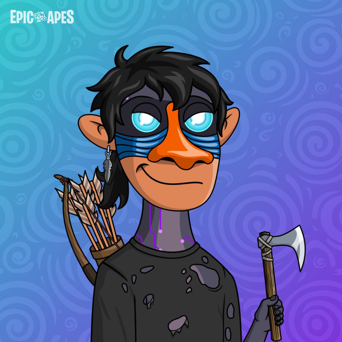 GN from the wild side.
Not just a survivor, a hunter.
🪓 He clears hordes while others hide.
Drop a 🦧 if you'd follow him into the apocalypse.