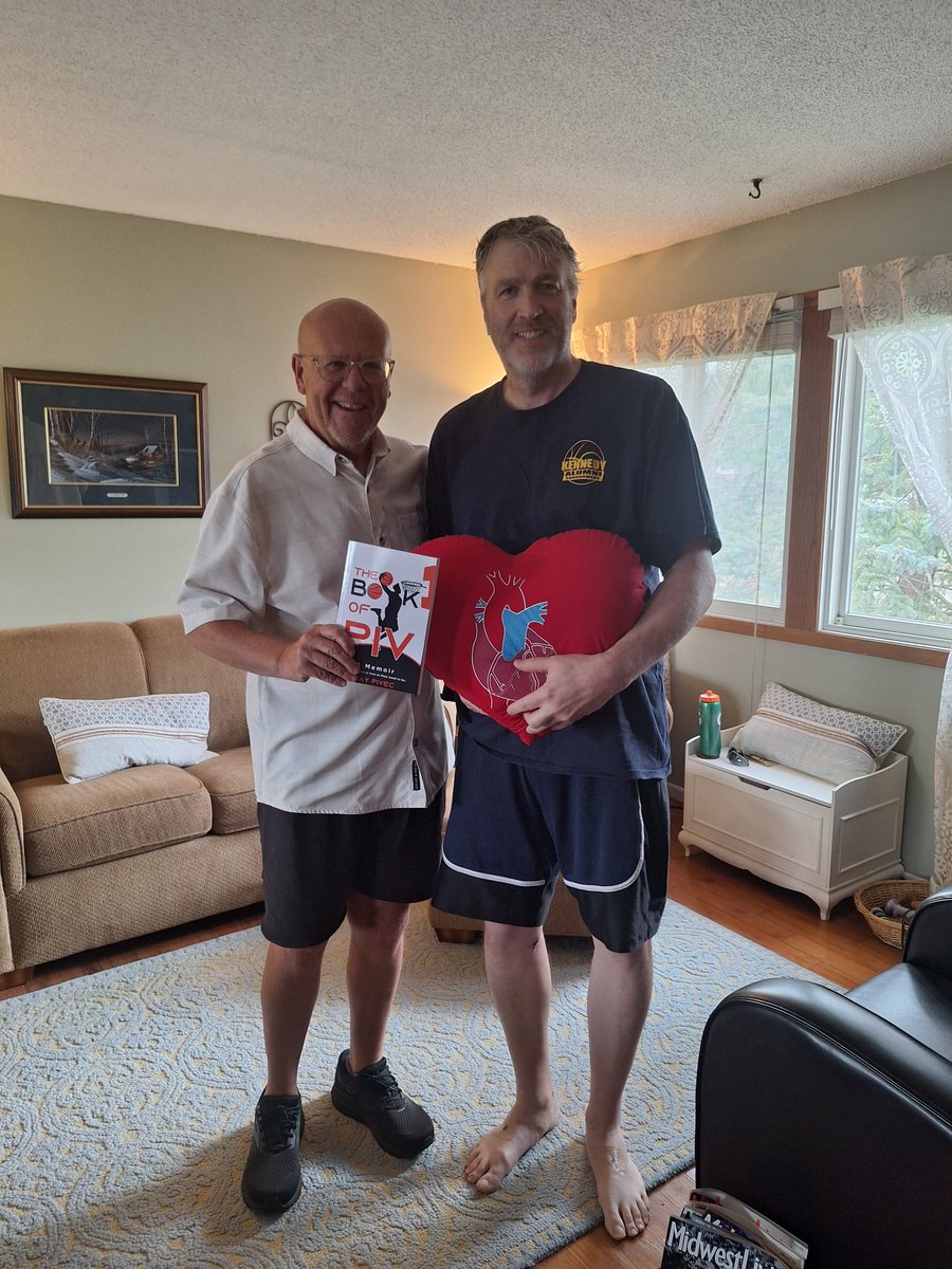 Visited my former MCTC star Brian Rieger today. After surviving a sudden collapse &amp; quadruple bypass, he's recovering strong! 🏀💪 Huge Lakers fan (sorry Brian, my TWolves got you this year!). CPR training saves lives — Brian is living proof. 🙏 #CPRsaves #MCTC #Lakers #TWolves