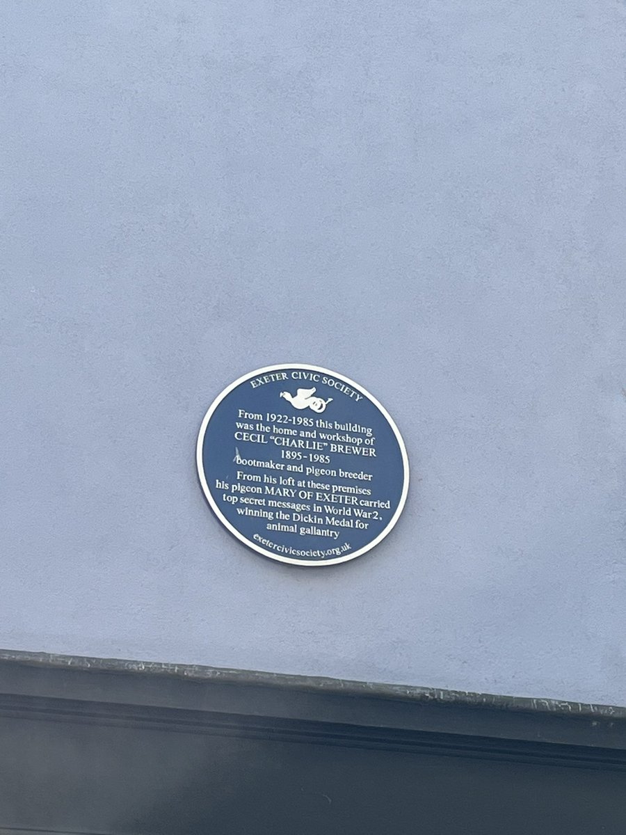 devonboyabroad's tweet photo. Great bit of world war 2 history in Exeter today whilst being out and about #worldwar2 #history https://t.co/n77jIhqGgV