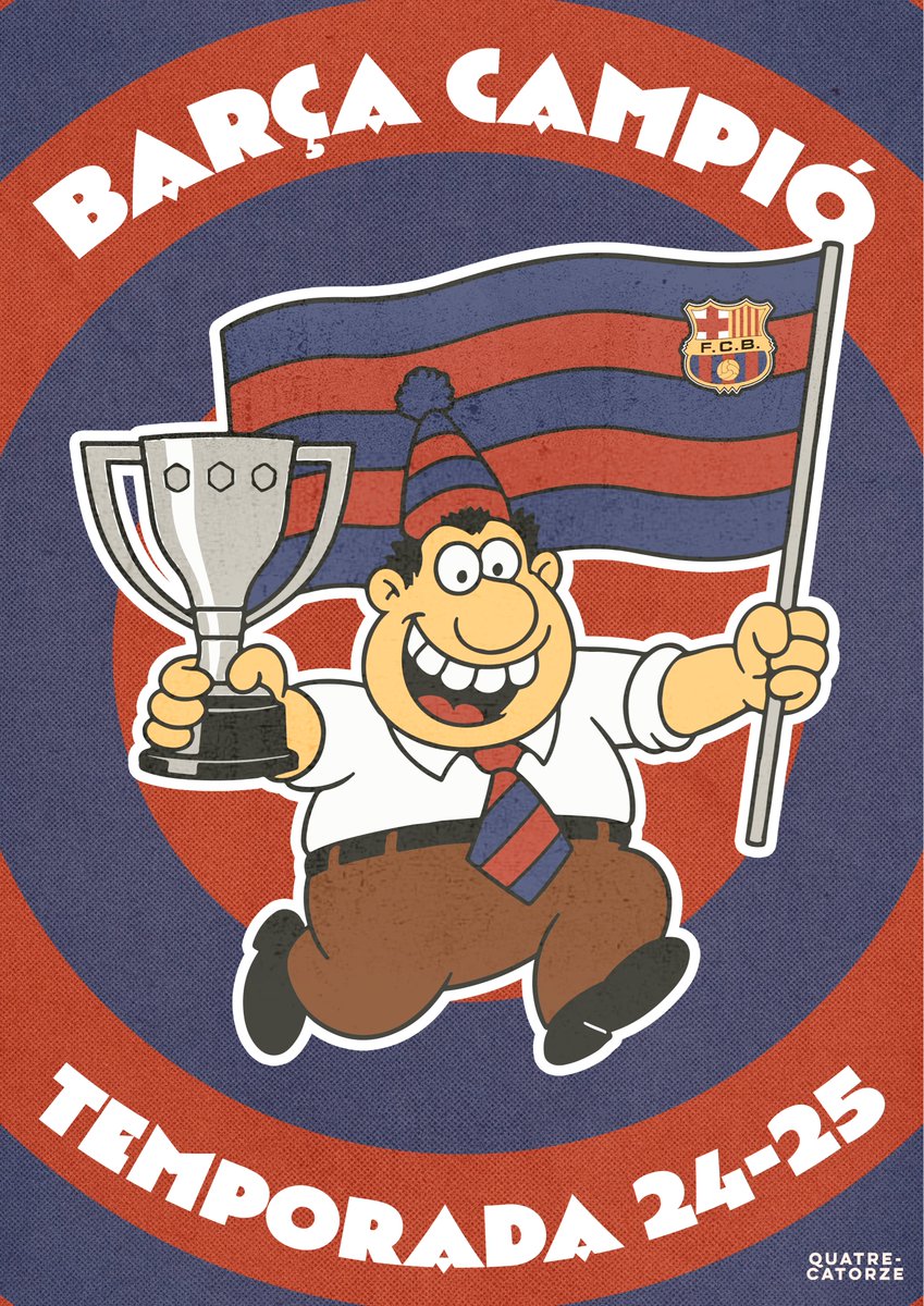 SOM CAMPIONS, ENHORABONA CULERS!!!!!!!!!!!!💙❤️